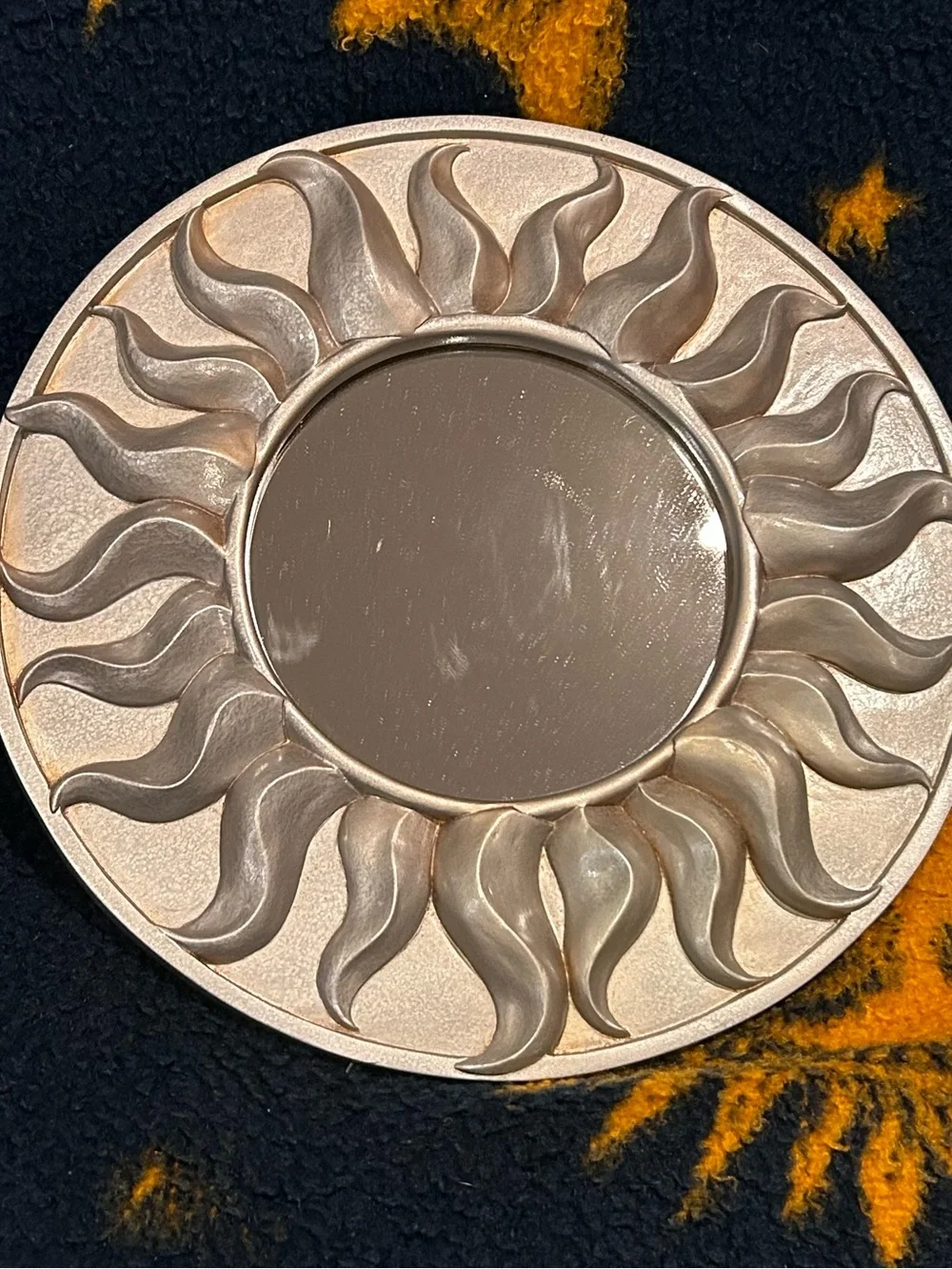 Vintage 90s Celestial Sunburst Mirror Whimsigoth Witchy Gallery Wall Decor Boho